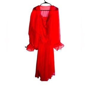 Unique Vintage fredericks of Hollywood 2 piece set❤️